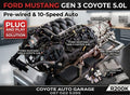 Complete Gen 3 Ford Coyote 5.0 V8 Engine Package | 10R80 Automatic | Custom Control Pack